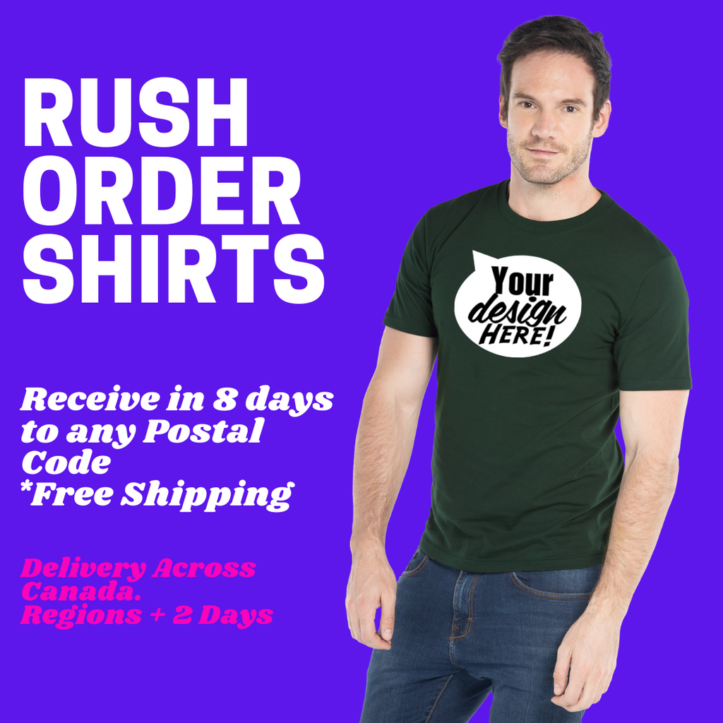 RUSH ORDER TSHIRTS C0300 Heavy Weight Short Sleeve Unisex Crew Neck